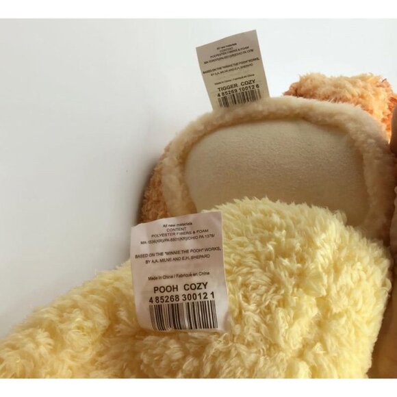 Disney Store Exclusive Winnie the Pooh & Tigger Cozy Plush Authentic w/ Tags - Picture 8 of 12